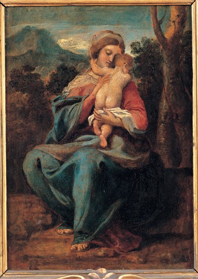 Madonna met het kind door Sisto Badalocchio