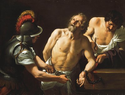 Het martelaarschap van Sint Bartholomeus door Sisto Badalocchio
