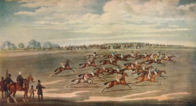 Epsom Races, 19e eeuw door Smart and Hunt