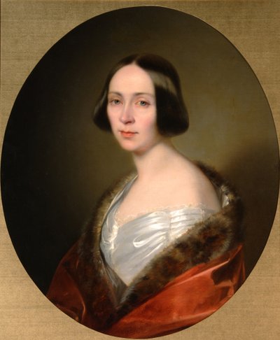 Portret van Gravin Luise Trofimovna Golitsyna, geboren Baranova door Sándor Kozina