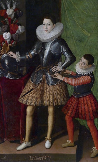 Giuliano Cesarini (juniore), 14 jaar oud door Sofonisba Anguissola