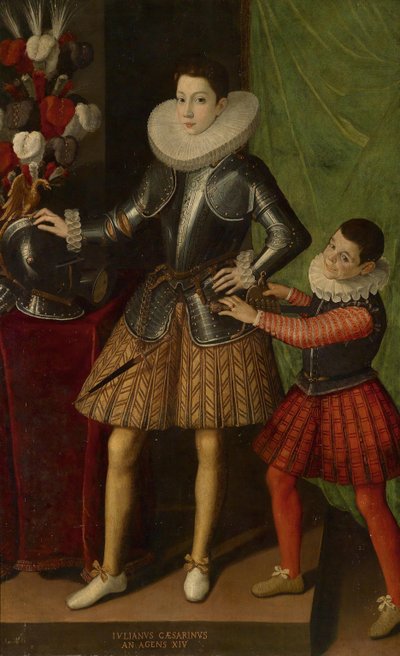 Giuliano Cesarini de Jongere 1466-1510, 14 jaar oud, ca. 1586 door Sofonisba Anguissola