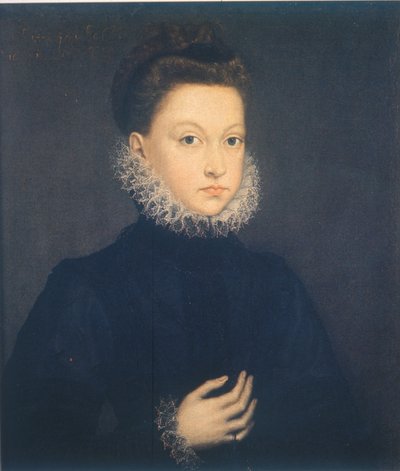 Infante Isabella Clara Eugenia door Sofonisba Anguissola
