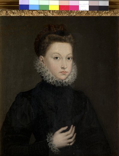 Portret van de Infanta Isabella Clara Eugenia, 1573 door Sofonisba Anguissola