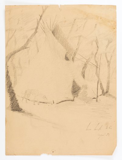 Crow Creek, S.D. door Solon H. Borglum