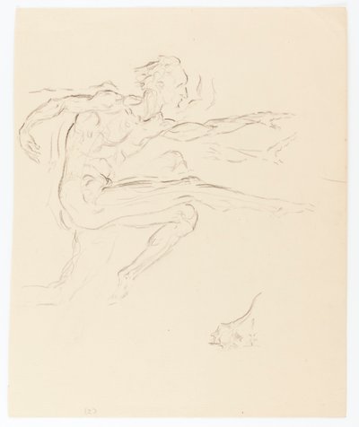 Droom van een broncho #2 door Solon H. Borglum