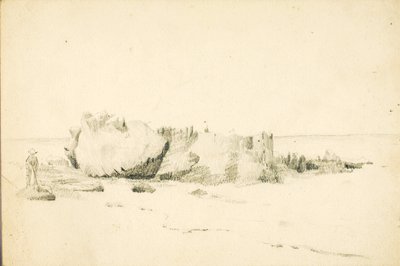 Landschap door Solon H. Borglum