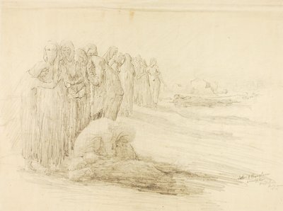Rouw door Solon H. Borglum