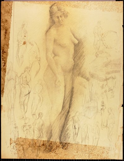Naakt door Solon H. Borglum
