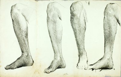 Studie van anatomie, #5 door Solon H. Borglum