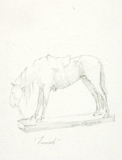 Getemd door Solon H. Borglum