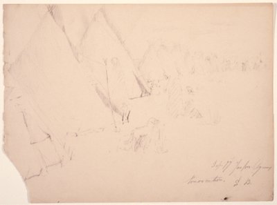 Agentschap Yankton door Solon H. Borglum