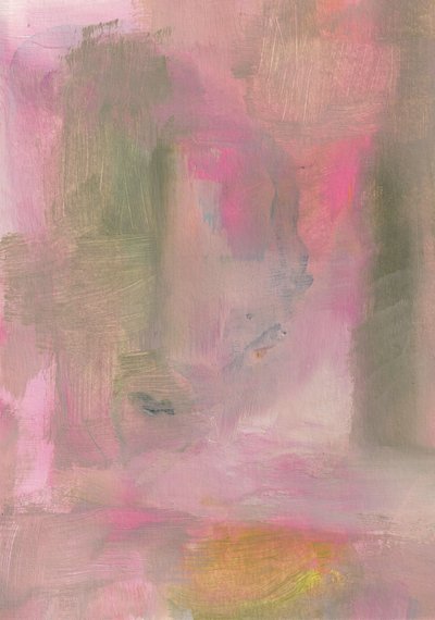 Roze abstracte afbeelding door Soniya Vijayakumar