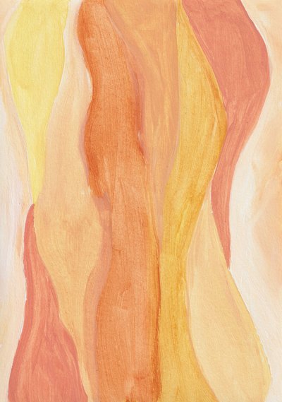 Warme, abstracte rondingen door Soniya Vijayakumar