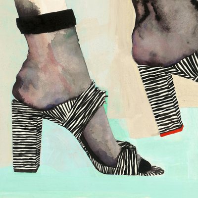 Chique hakken met zebraprint door Sophia Novosel