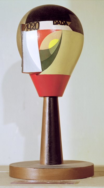 Dada Hoofd, 1920 door Sophie Taeuber Arp