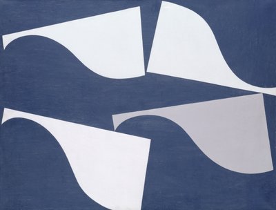 Fladderende vormen, 1935 door Sophie Taeuber Arp