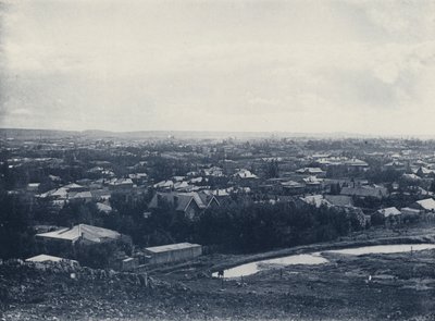 Doornfontein, Panorama vanaf de Heuvel door South African Photographer