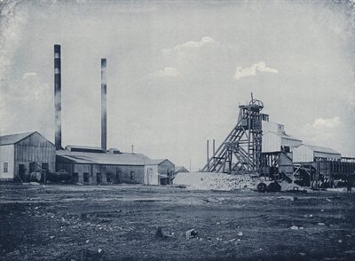 Hoofdgereedschap, Ferreira Gold Mining Company door South African Photographer