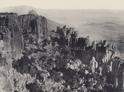 De Vallei van de Verlatenheid (zwart-wit foto) door South African Photographer
