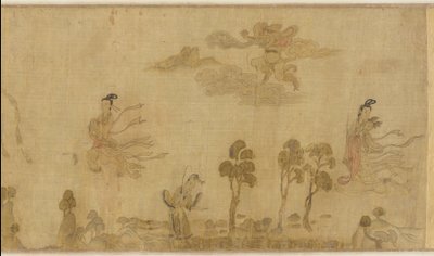 Nimf van de Luo-rivier, midden 12e tot midden 13e eeuw door Southern Song Dynasty Chinese School
