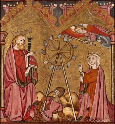 Sint Catharina verlost van het rad door Spanish