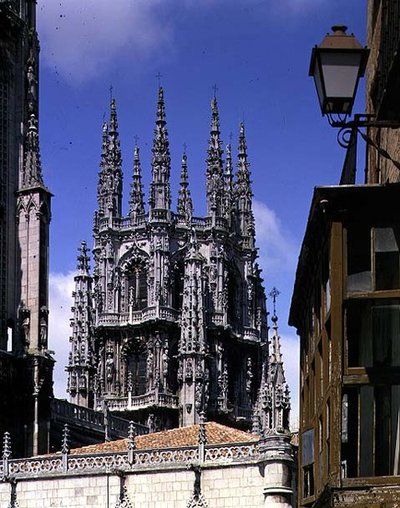 De Lantaarn (cimborio) waarschijnlijk ontworpen door Juan de Langres, gebouwd door Felipe Vigarny en Juan de Vallejo, voltooid in 1568 door Spanish Colonial