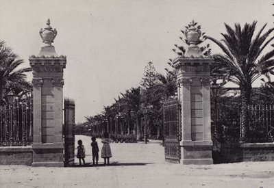 Cadiz: Entrada al Parque Genoves door Spanish Photographer