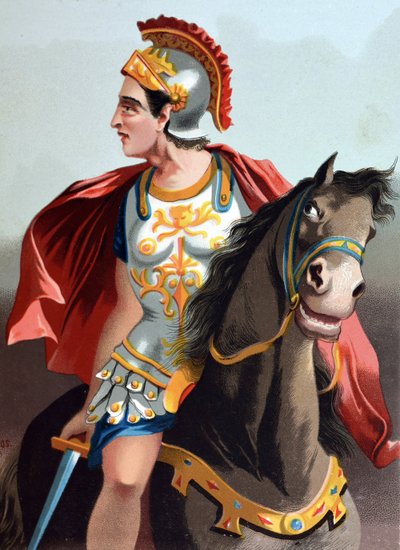 Alexander de Grote door Spanish School