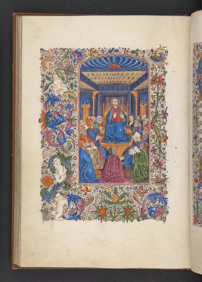 Christus tussen de Doktoren, uit een 