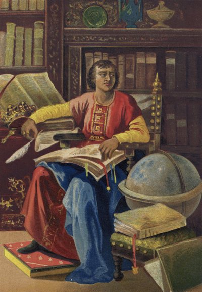 Alfonso X, koning van Castilië, León en Galicië door Spanish School