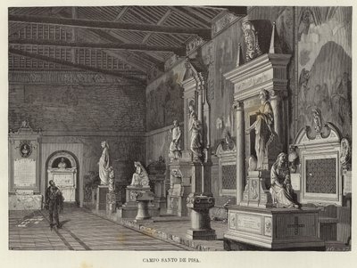Camposanto van Pisa door Spanish School
