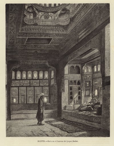 Egypte - Het Harem van Sheikh Sadat door Spanish School