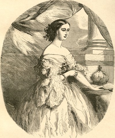 Eugénie de Montijo door Spanish School