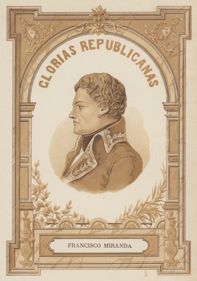 Francisco de Miranda, Venezolaanse militaire leider en revolutionair door Spanish School