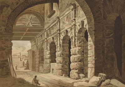 Galerij van Domitianus, Rome door Spanish School