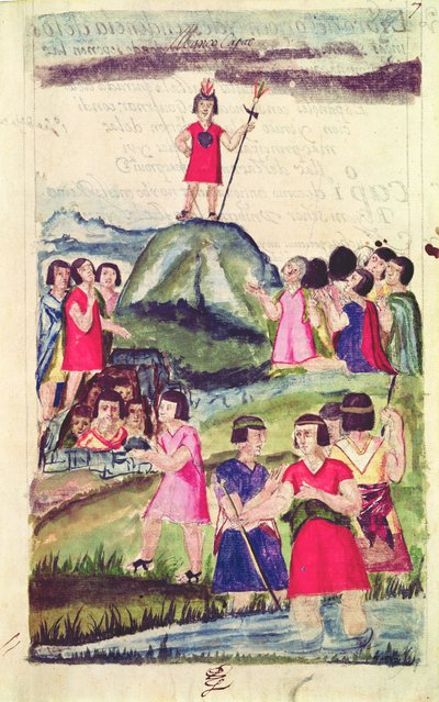 Illustratie van Manco Capac, uit 