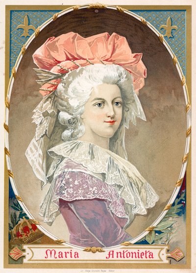 Marie Antoinette door Spanish School