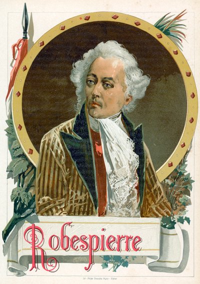 Maximilien Robespierre door Spanish School