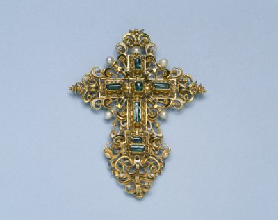 Hanger van een kruis, 1550-1600 door Spanish School