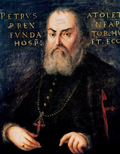Portret van Don Pedro Alvarez De Toledo, onderkoning van Napels door Spanish School