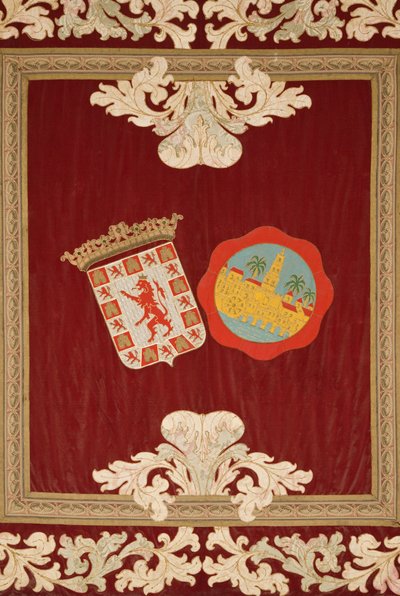Wandtapijt uit de Hal van de Mozaïeken in het Alcazar van de Christelijke Koningen door Spanish School