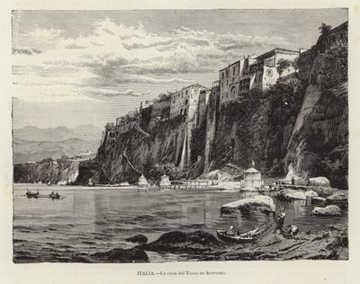 Het huis van Tasso in Sorrento door Spanish School