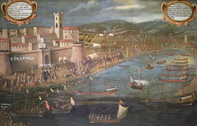 De verdrijving van de Moren door Spanish School