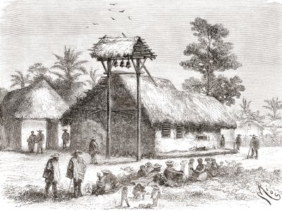 De kathedraal, Los Llanos, Venezuela door Spanish School