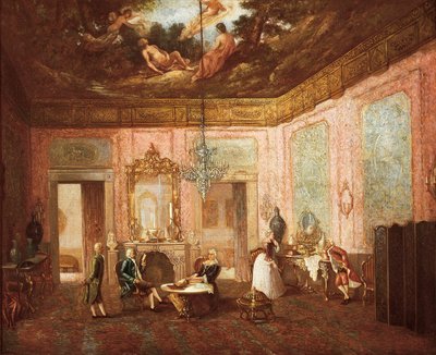 Uitzicht vanuit het interieur van een kasteel in Valencia. Anoniem schilderij. 19e eeuw. Valencia. Museum voor Schone Kunsten San Pio V. door Spanish School