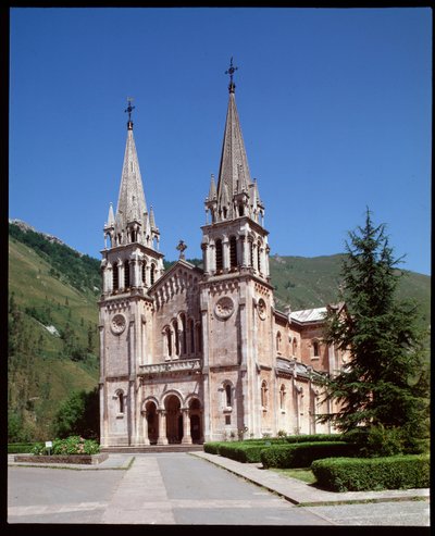 Uitzicht op de Basiliek door Spanish School
