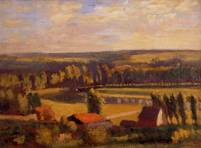 Avenue de la Breaule, Dieppe door Spencer Frederick Gore