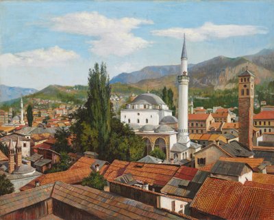 Gazi Husrev Beg Moskee, Sarajevo door Spiro Bocaric