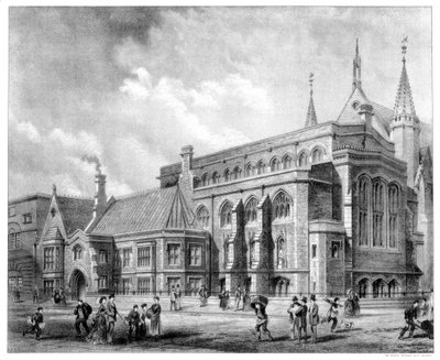De Bibliotheek en het Museum van de Corporation of the City of London, 1886 door Sprague and Co
